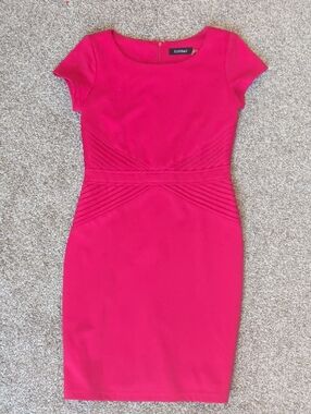 Ellen Tracy Vibrant Red Dress